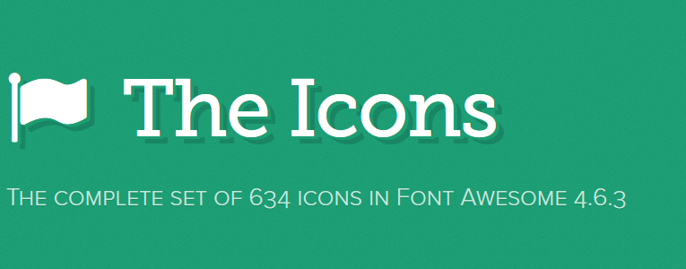 Le service Font Awesome