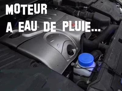 Mettre de l’eau dans son moteur