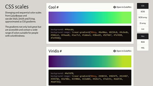 CSS gradients