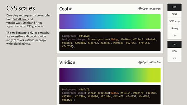 CSS gradients