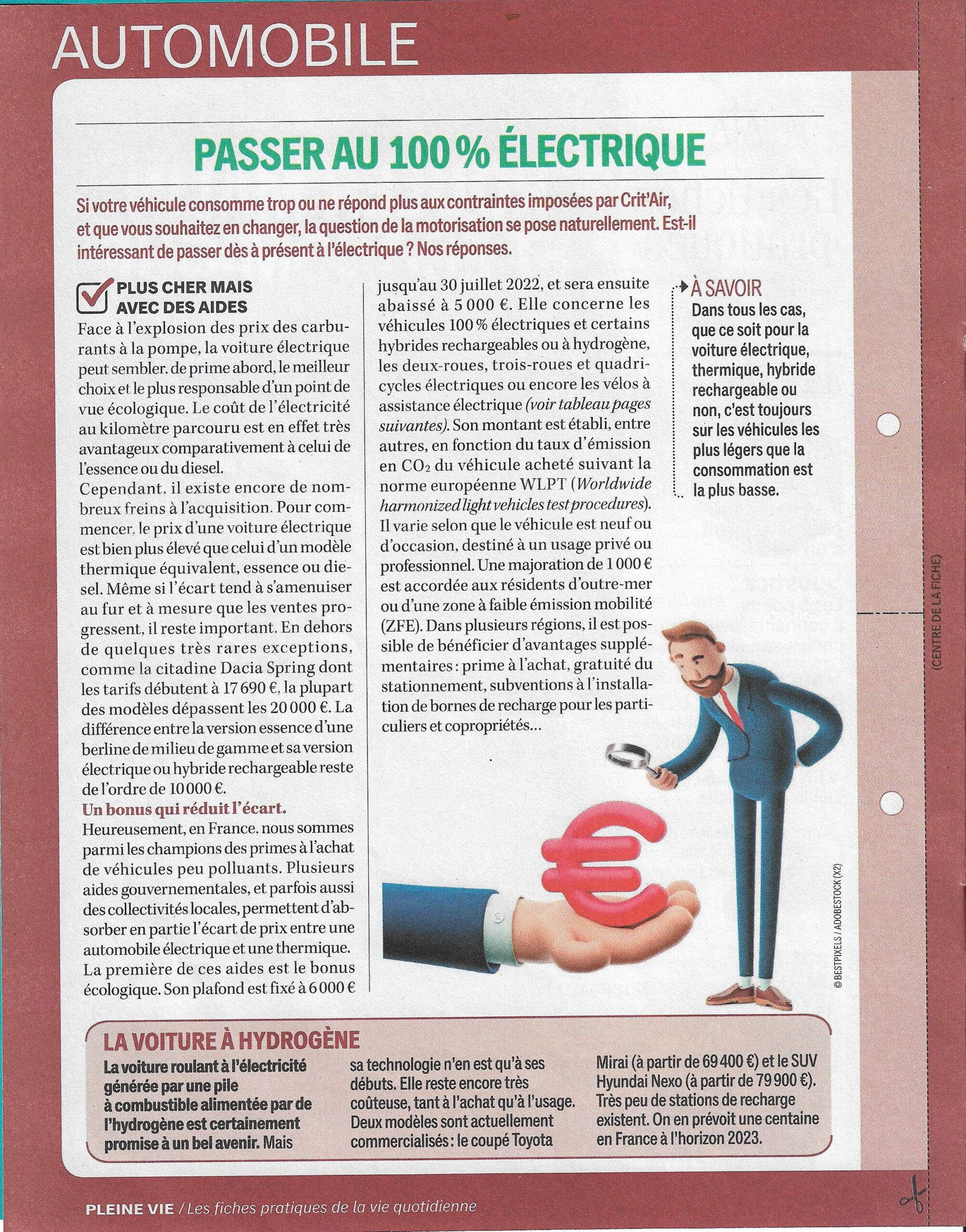 Passer au 100% électrique