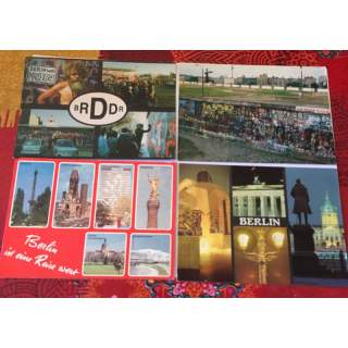 7 cartes postales de Berlin
