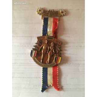 Médaille Franco-allemande Wandertag 1978